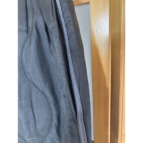 NWT Womens Black Nylon, 19 Cooper, Onion Quilted Jogger Pull on Pants Medium - Picture 3 of 11